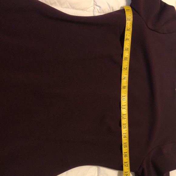 Classic ElegantCalvin Klein Burgundy Fall/Winter Dress - Picture 11 of 12
